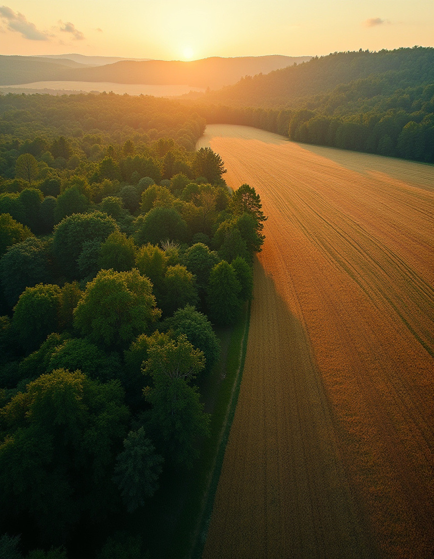 Champ et Forêt